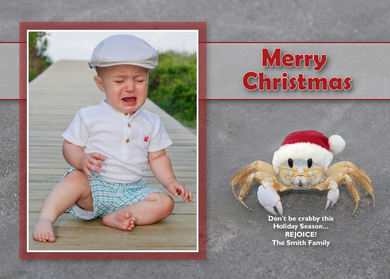 Cards :: Santa Crab | 19V-Card_SantaCrab.jpg