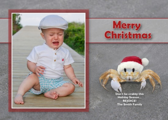 Cards :: Santa Crab